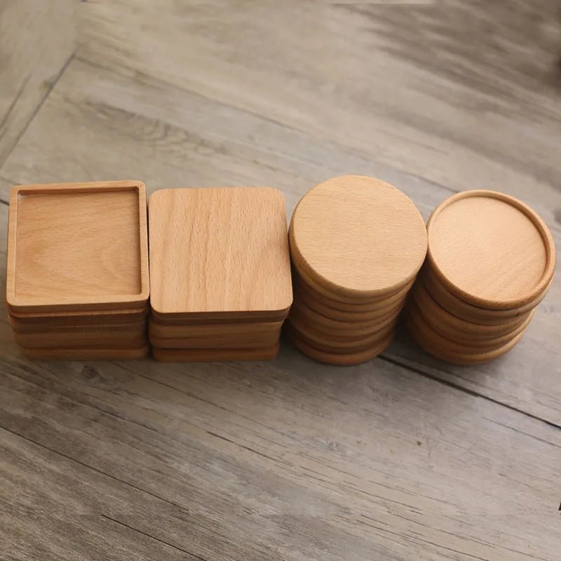 1pc Solid Wood Coasters - HomeBrewCoffee.com™ - HomeBrewCoffee.com™