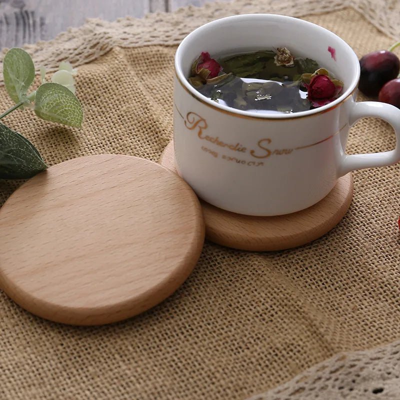 1pc Solid Wood Coasters - HomeBrewCoffee.com™ - HomeBrewCoffee.com™