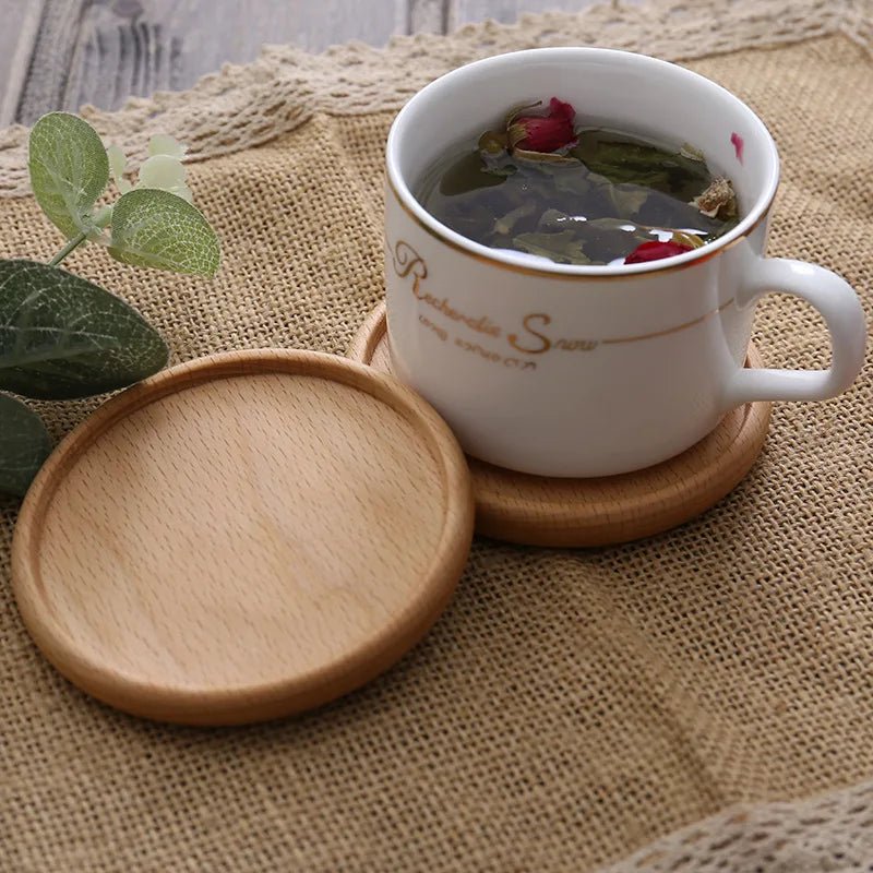1pc Solid Wood Coasters - HomeBrewCoffee.com™ - HomeBrewCoffee.com™