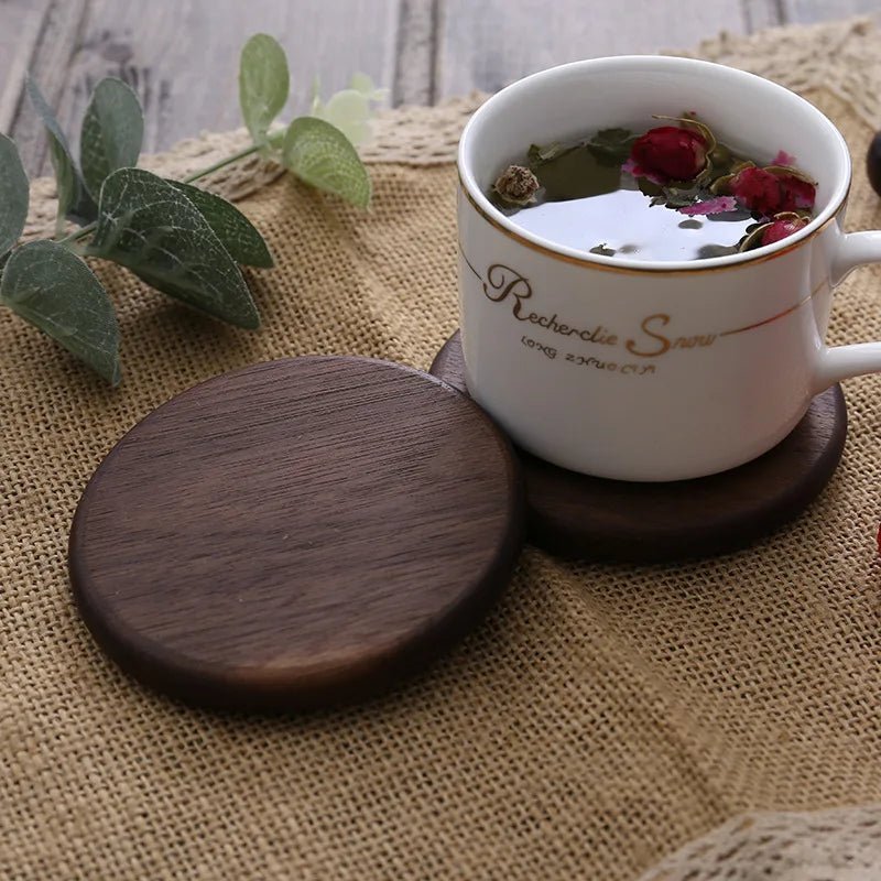 1pc Solid Wood Coasters - HomeBrewCoffee.com™ - HomeBrewCoffee.com™