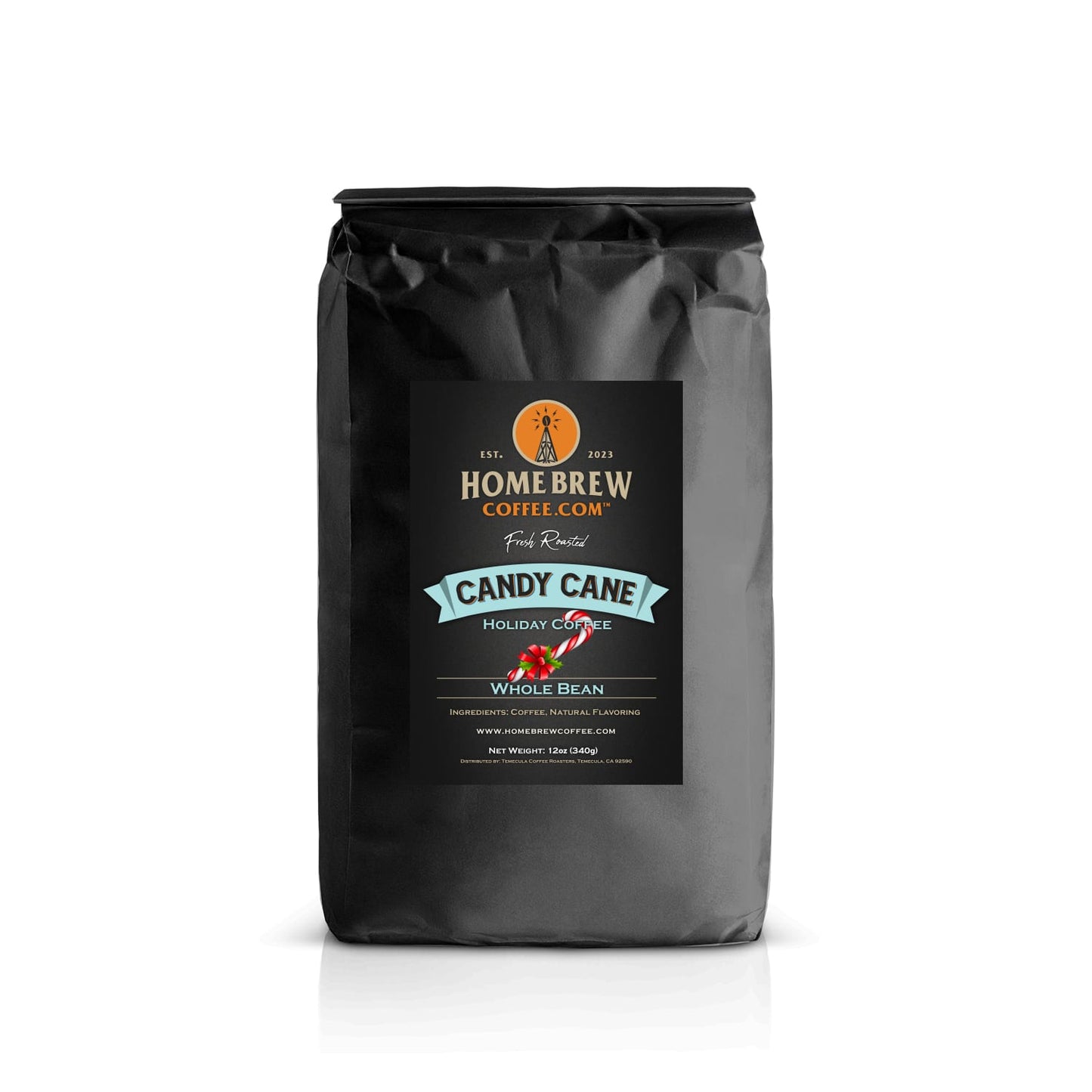 Candy Cane (12oz, Whole Bean) HomeBrewCoffee.com™