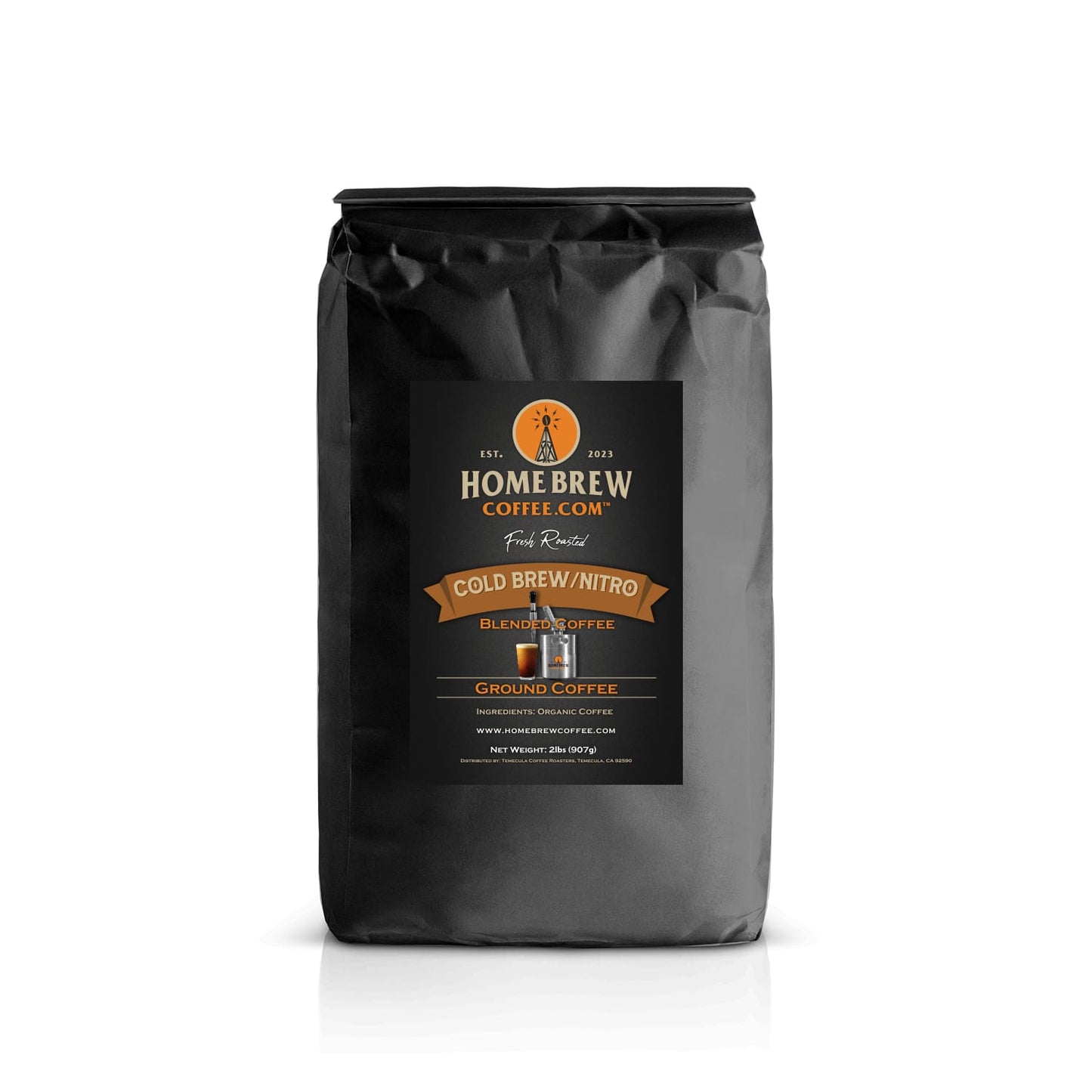 Cold Brew/Nitro (2lbs, Ground) HomeBrewCoffee.com™
