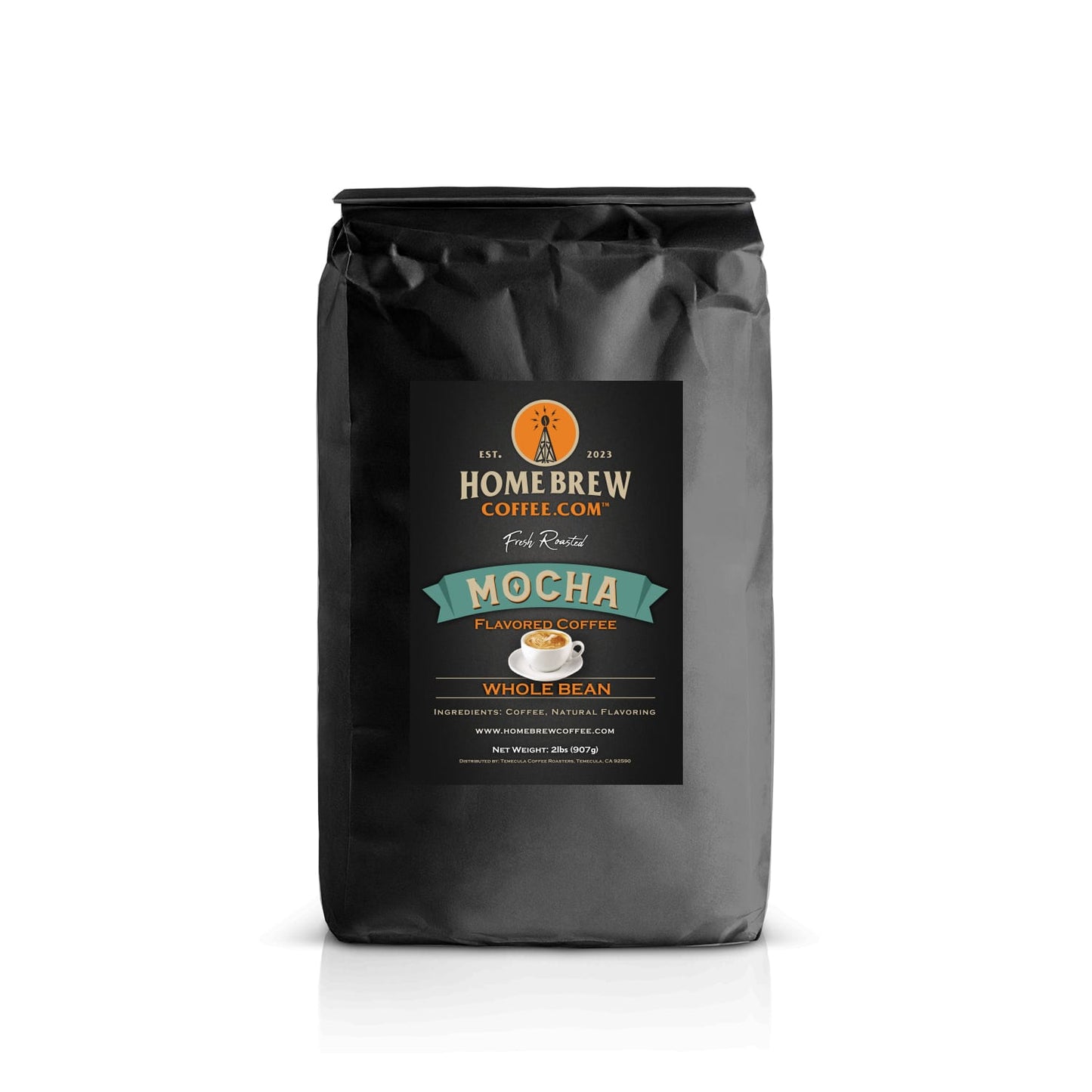 Mocha (2lbs, Whole Bean) HomeBrewCoffee.com™