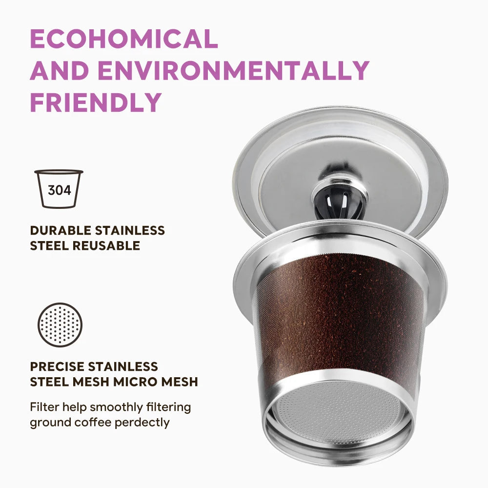 Stainless Steel, K-Cups for Keurig Coffee Makers - HomeBrewCoffee.com™