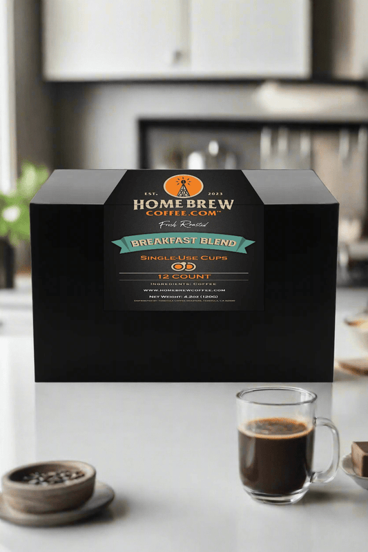 Breakfast Blend (K - style cups) 12 count - HomeBrewCoffee.com™