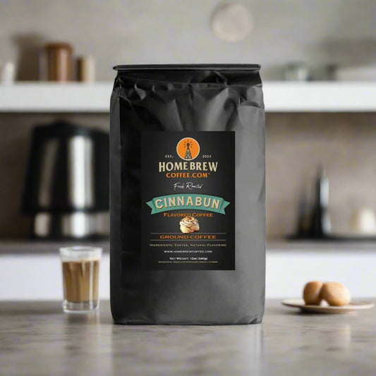 Cinnabun (12oz, 1lb, 2lbs, Ground or Whole Bean) HomeBrewCoffee.com™