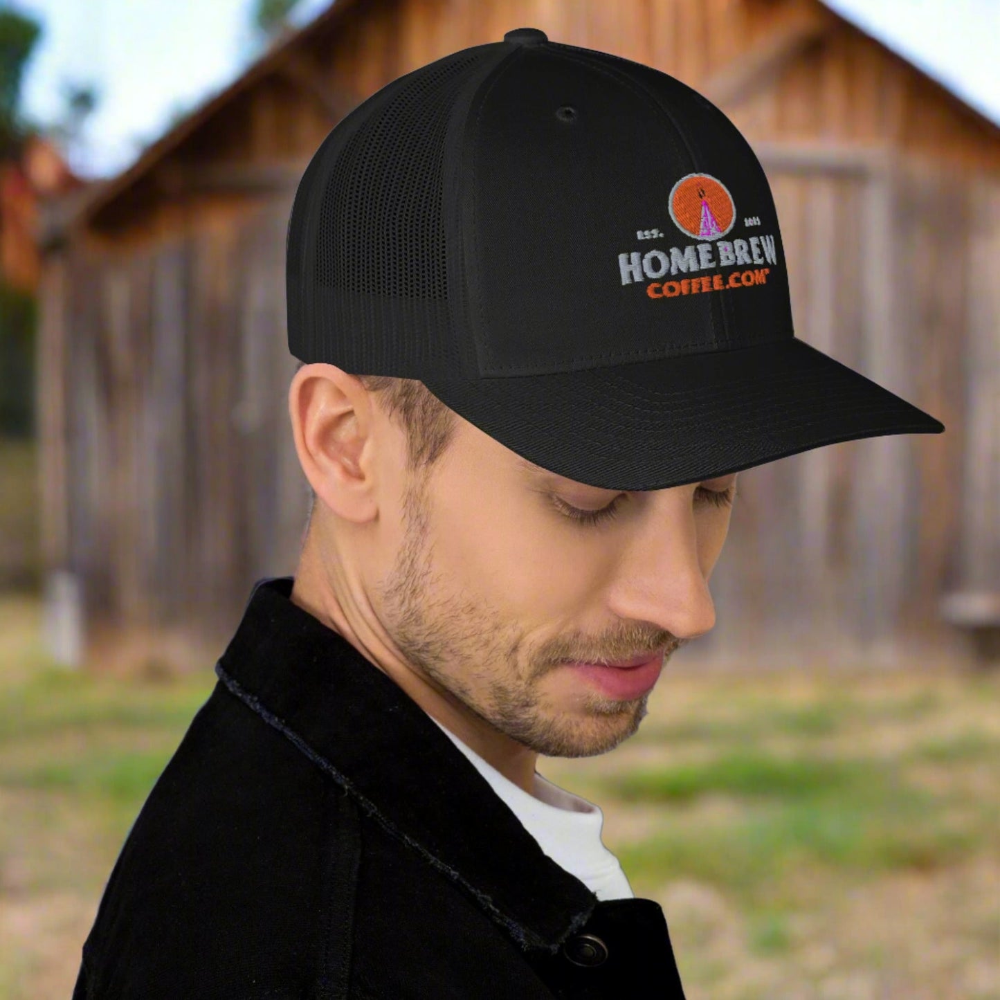 Classic Cap (Black) - HomeBrewCoffee.com™ - HomeBrewCoffee.com™