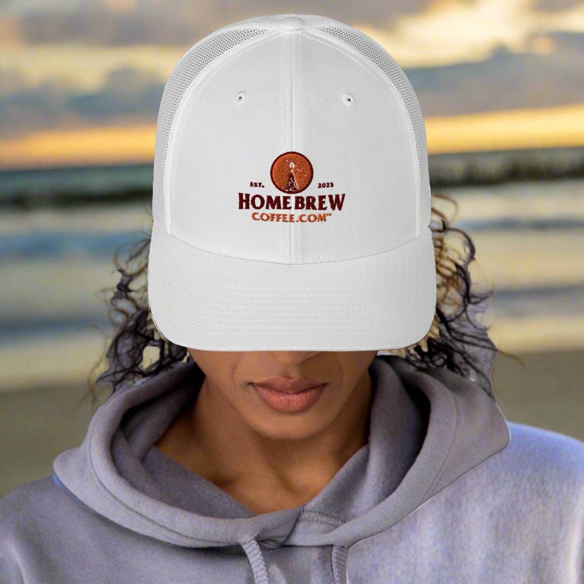 Classic Cap (White) - HomeBrewCoffee.com™ - HomeBrewCoffee.com™