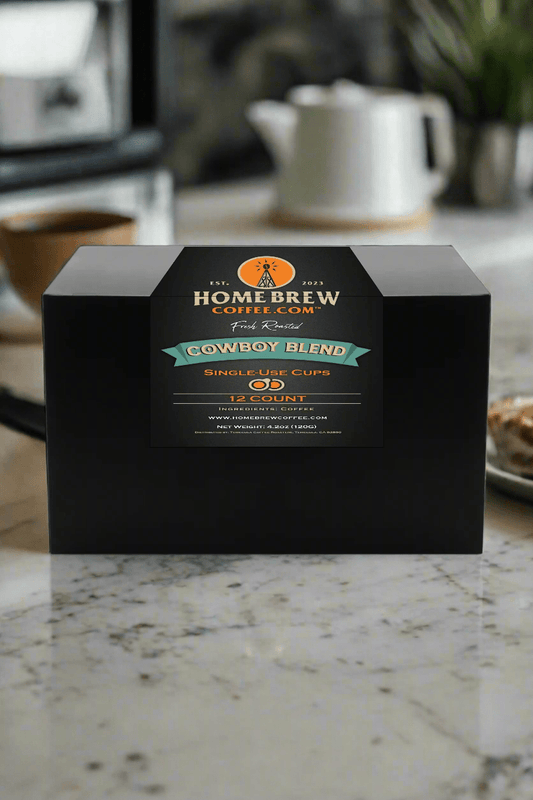Cowboy Blend (K - style cups) 12 count - HomeBrewCoffee.com™