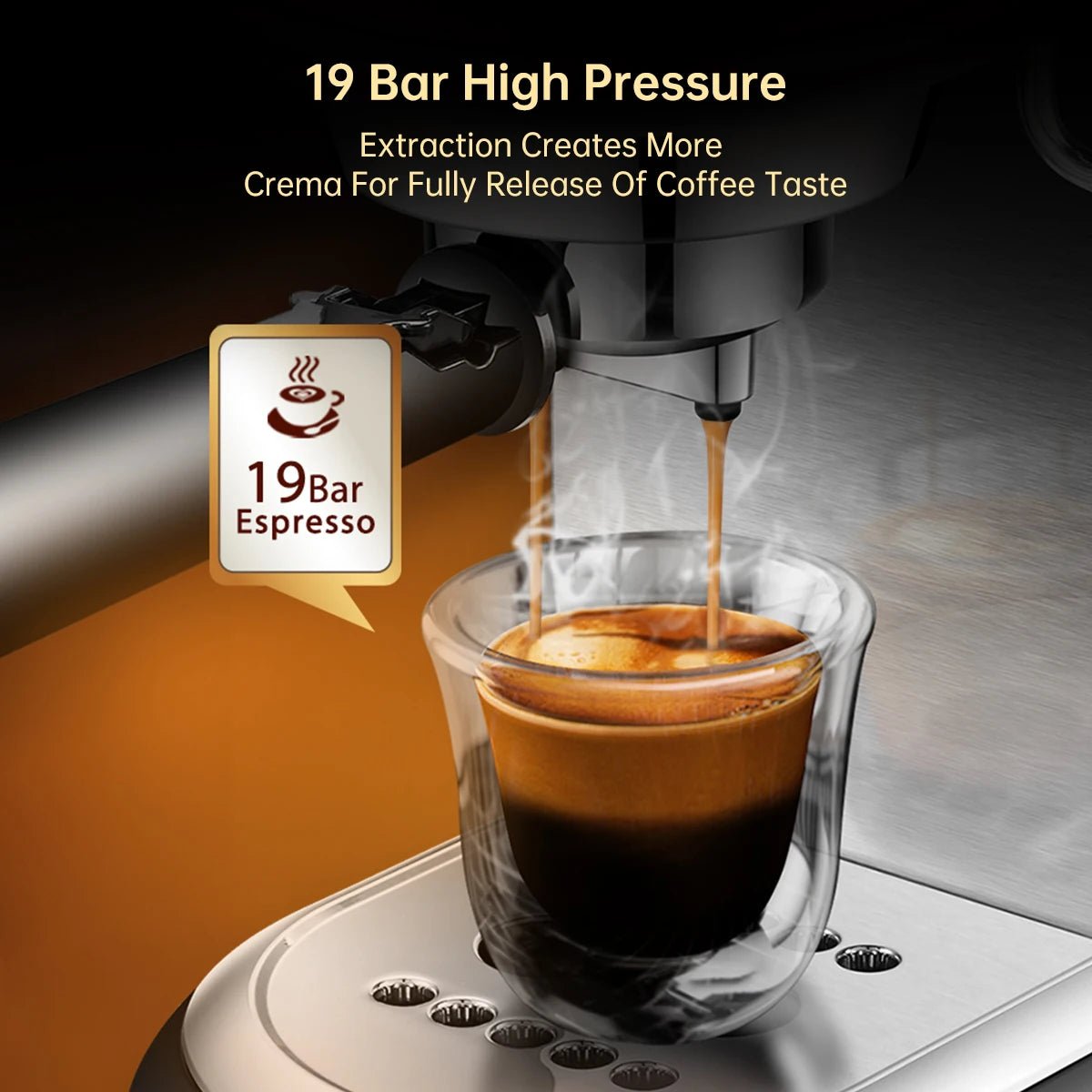 Espresso/Cappuccino Coffee Machine - HomeBrewCoffee.com™ - HomeBrewCoffee.com™