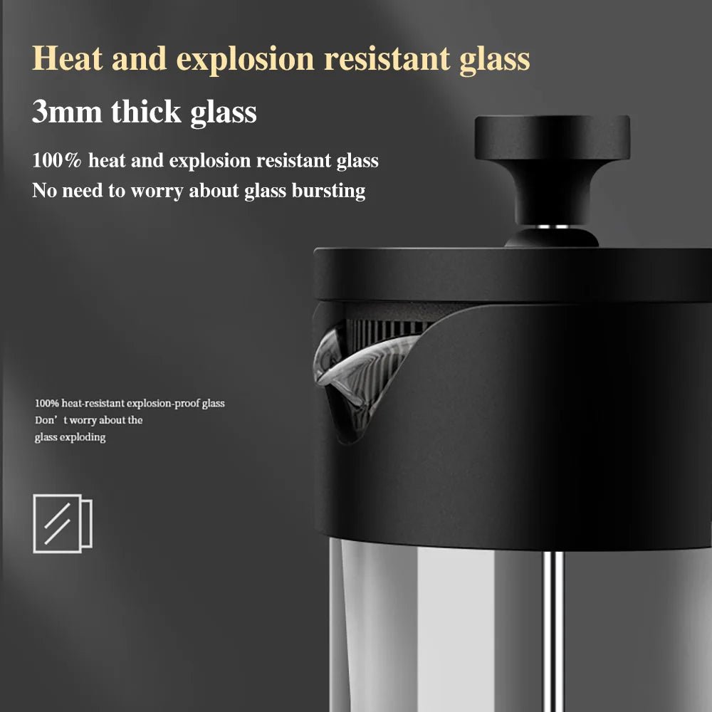 French Press Coffee Pot - HomeBrewCoffee.com™ - HomeBrewCoffee.com™
