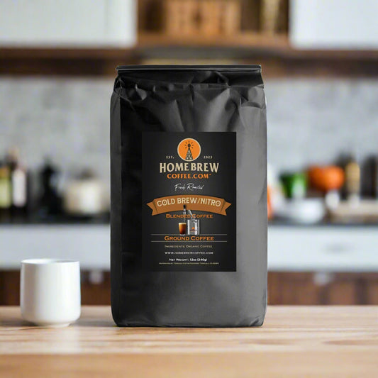 Cold Brew/Nitro (12oz, 1lb, 2lbs, Ground or Whole Bean) HomeBrewCoffee.com™
