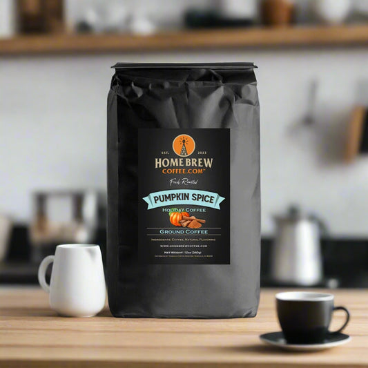 Pumpkin Spice (12oz, 1lb, 2lbs, Ground or Whole Bean) HomeBrewCoffee.com™