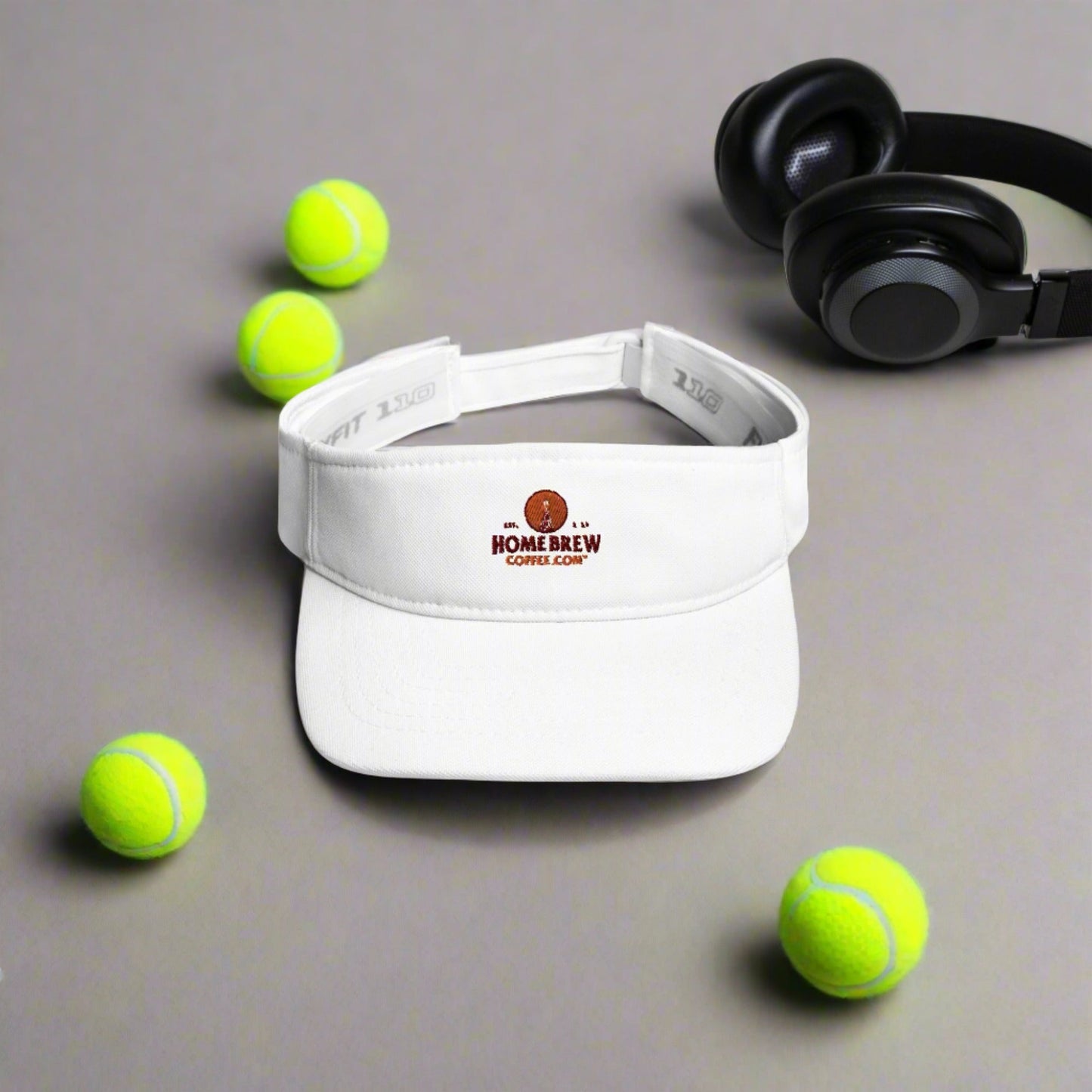 Visor (White) - HomeBrewCoffee.com™
