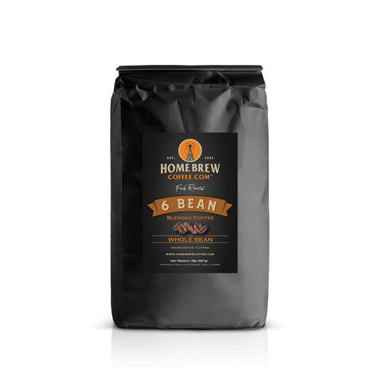 6 Bean (2lbs, Whole Bean) HomeBrewCoffee.com™
