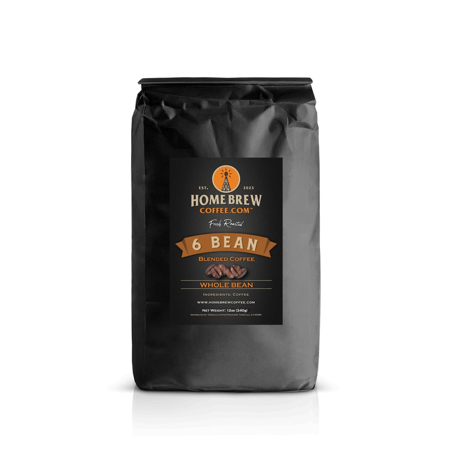 6 Bean (12oz, Whole Bean) HomeBrewCoffee.com™