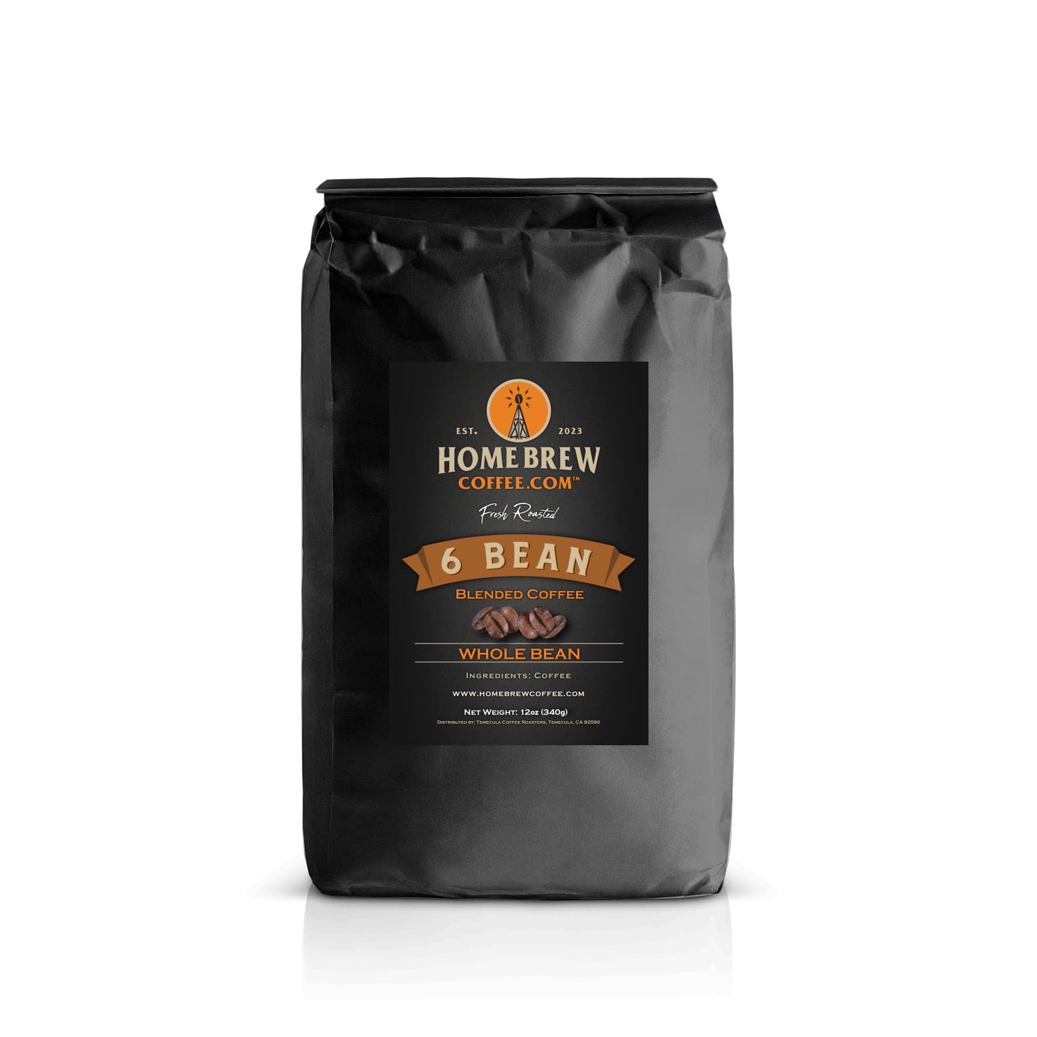 6 Bean (12oz, Whole Bean) HomeBrewCoffee.com™