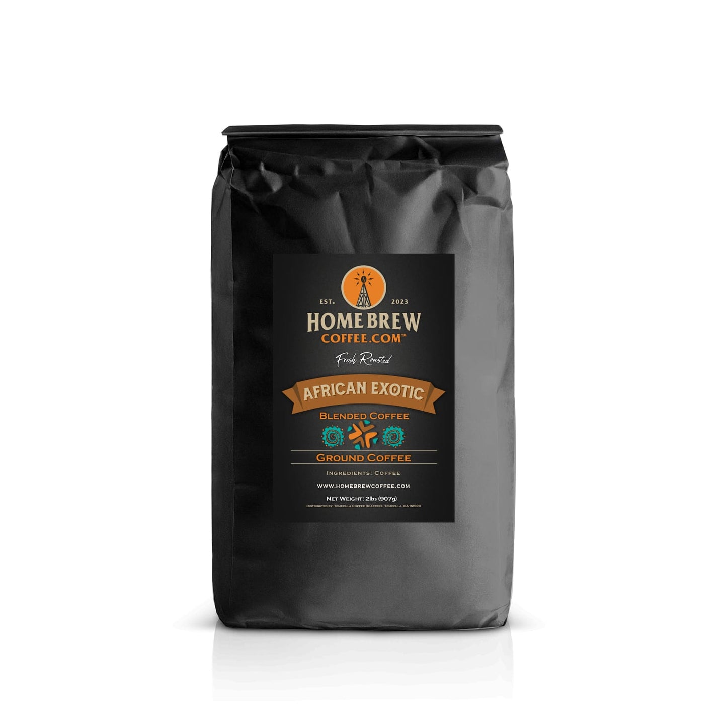 African Exotic (2lbs, Ground) HomeBrewCoffee.com™