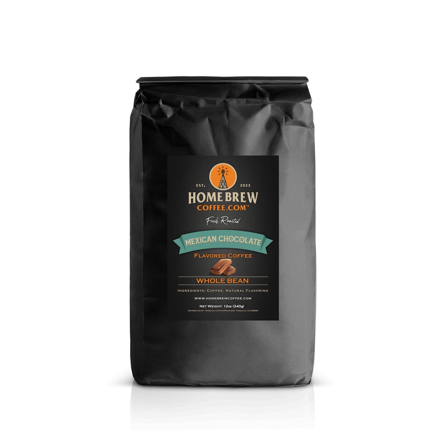 Mexican Chocolate (12oz, Whole Bean) HomeBrewCoffee.com™