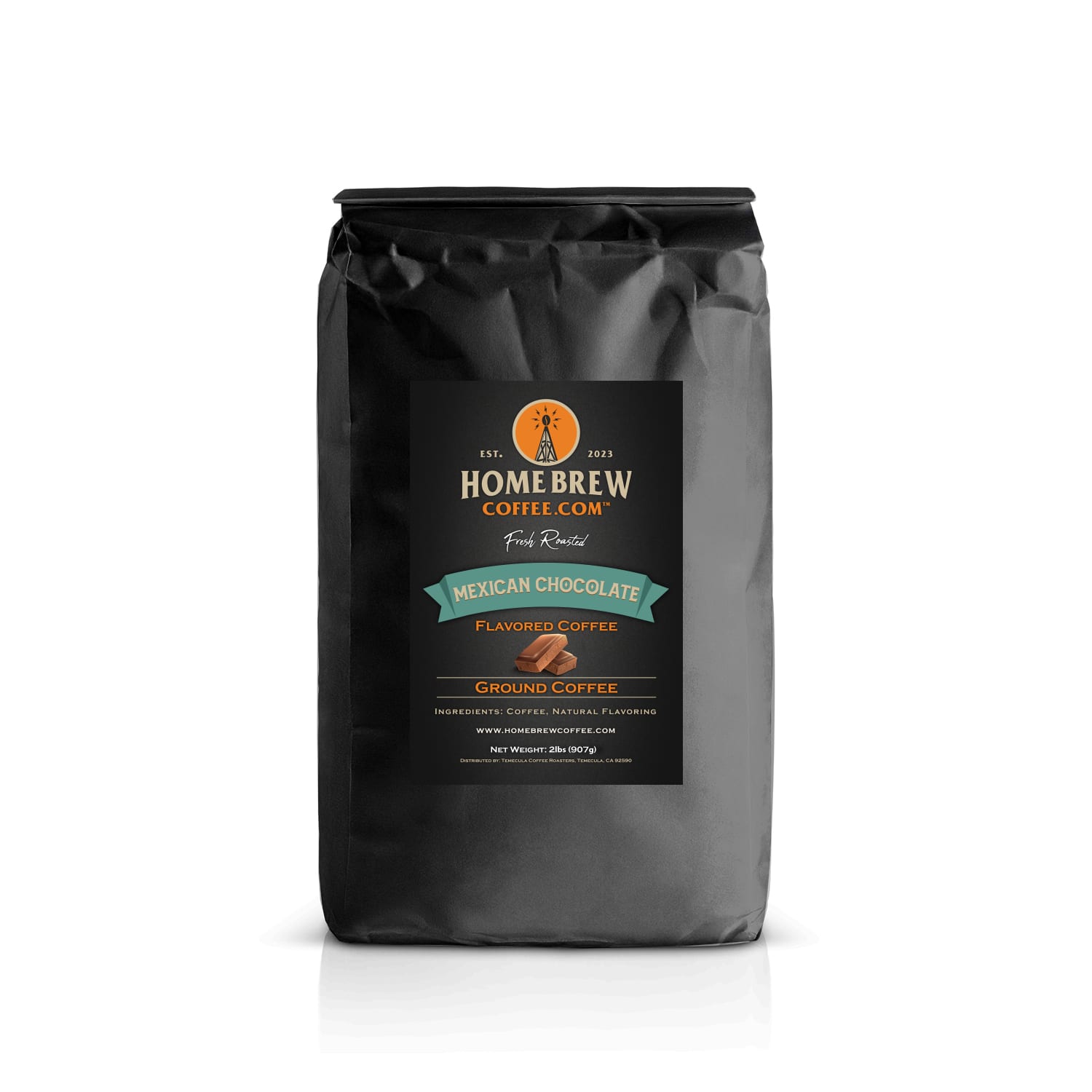 Mexican Chocolate (2lbs, Ground) HomeBrewCoffee.com™