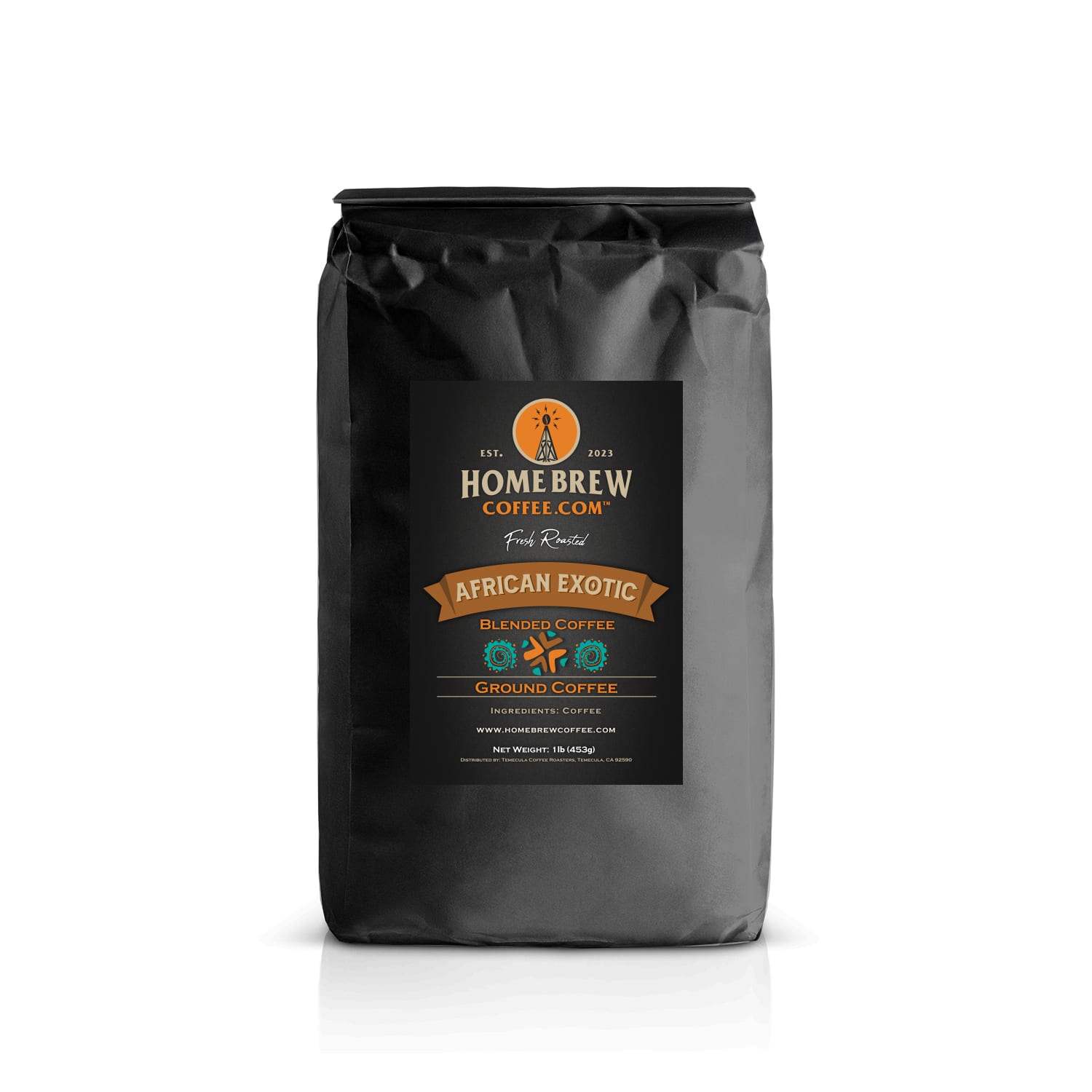 African Exotic (1lb, Ground) HomeBrewCoffee.com™