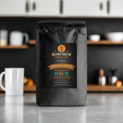 African Exotic (12oz, 1lb, 2lbs, Ground or Whole Bean) HomeBrewCoffee.com™
