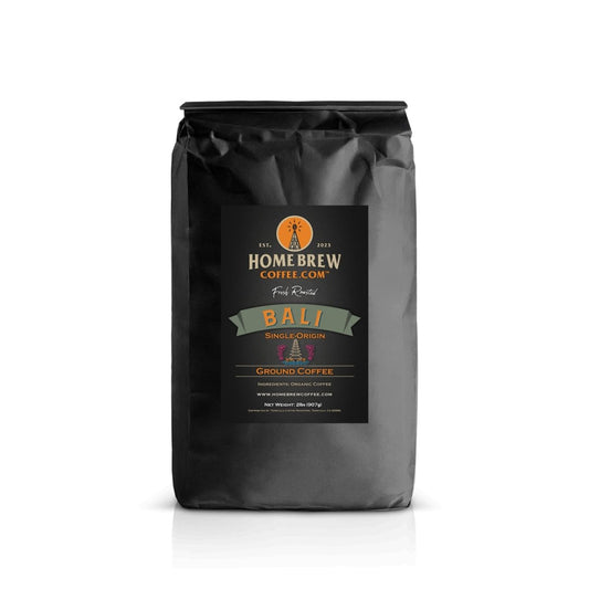 Bali Organic (2lbs, Ground) HomeBrewCoffee.com™