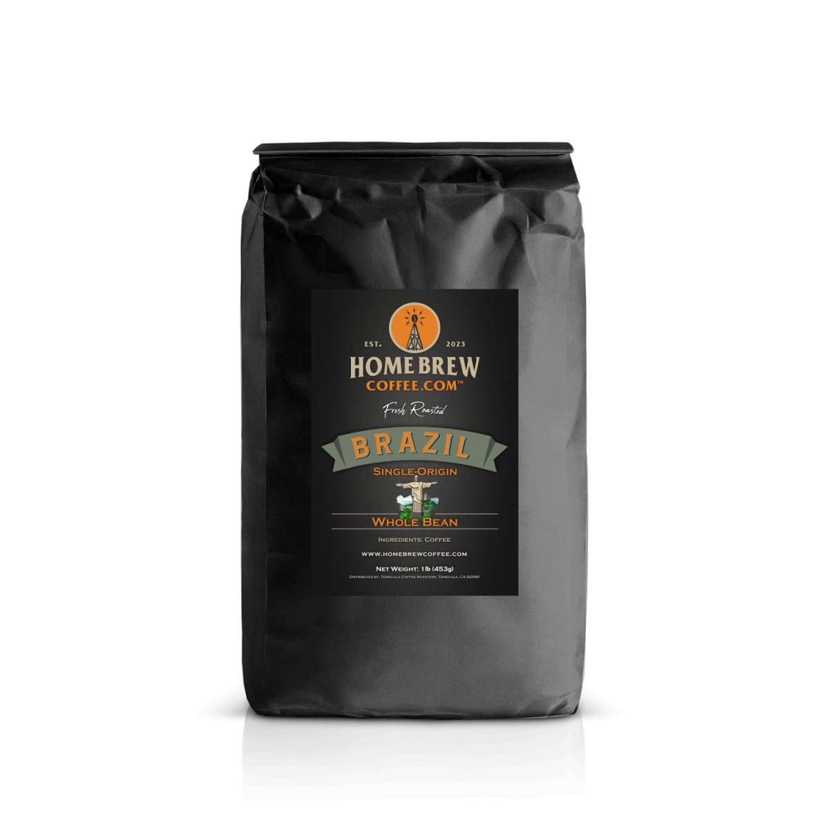 Brazil (1lb, Whole Bean) HomeBrewCoffee.com™