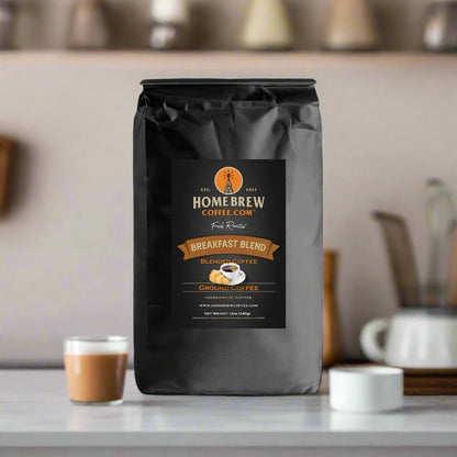 Breakfast Blend (12oz, 1lb, 2lbs, Ground or Whole Bean) HomeBrewCoffee.com™