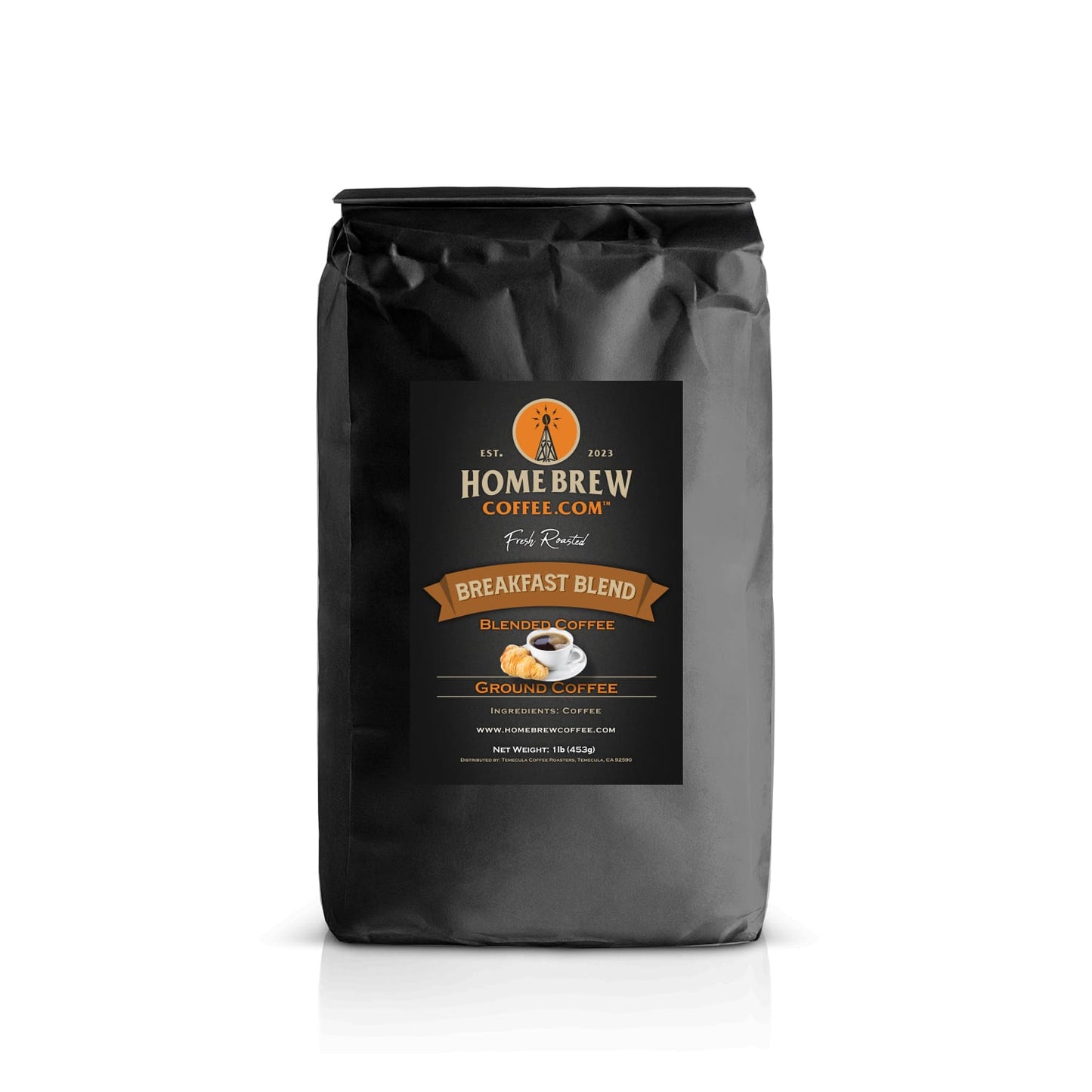 Breakfast Blend (1lb, Ground) HomeBrewCoffee.com™