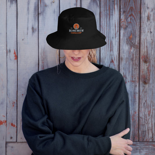 Bucket Hat (Black) - HomeBrewCoffee.com™ - HomeBrewCoffee.com™