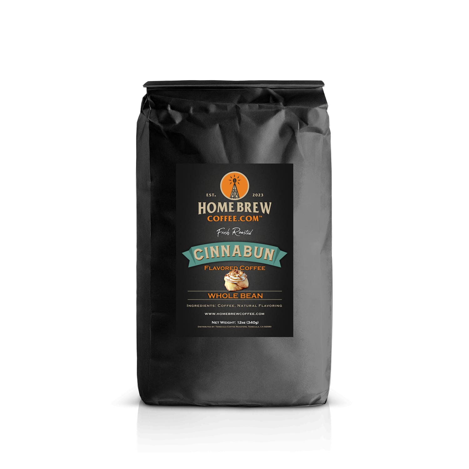 Cinnabun (12oz, Whole Bean) HomeBrewCoffee.com™
