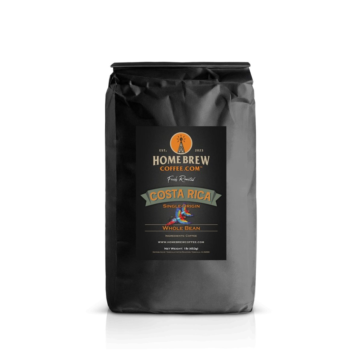 Costa Rica (1lb. Whole Bean) coffee - HomeBrewCoffee.com™