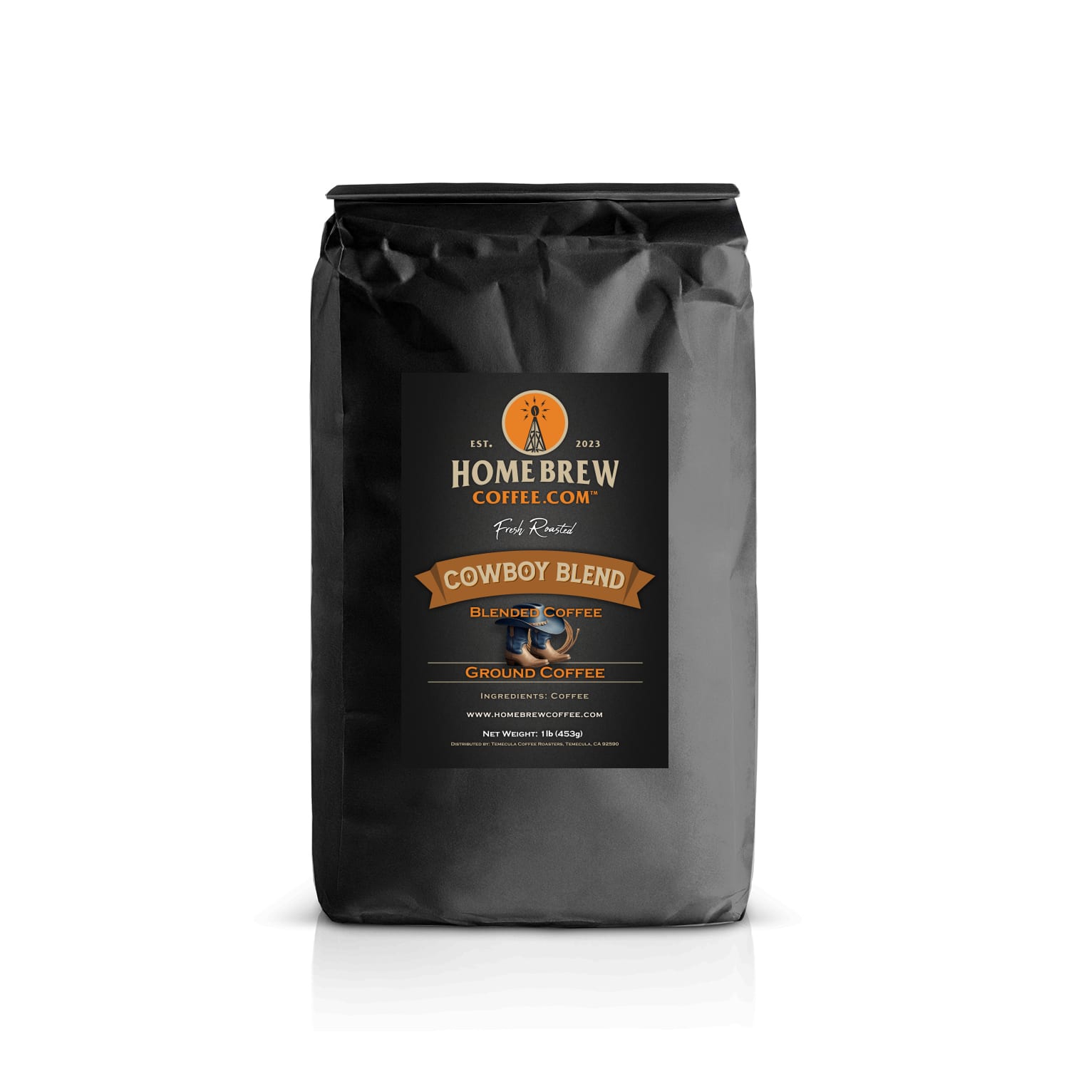 Cowboy Blend (1lb, Ground) HomeBrewCoffee.com™