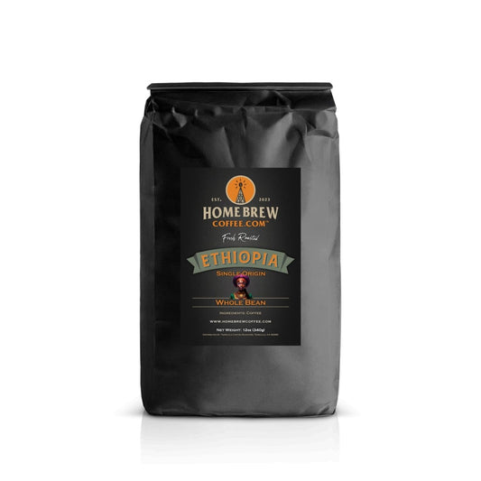 Ethiopia (12oz, Whole Bean) HomeBrewCoffee.com™