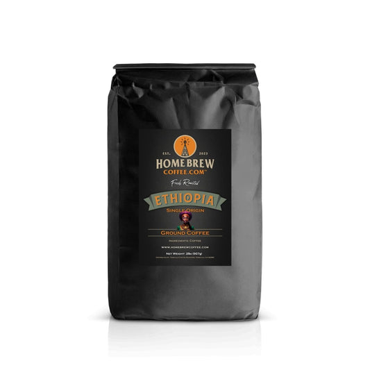 Ethiopia (2lbs, Ground) HomeBrewCoffee.com™