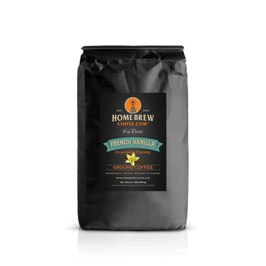 French Vanilla (2lbs, Ground) HomeBrewCoffee.com™