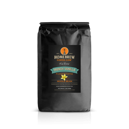 French Vanilla (12oz, Whole Bean) HomeBrewCoffee.com™