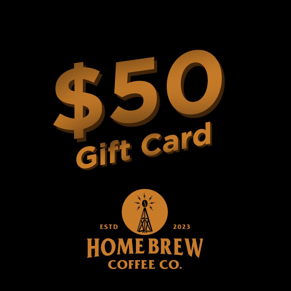HomeBrewCoffee.com™ - $50 Gift Cards