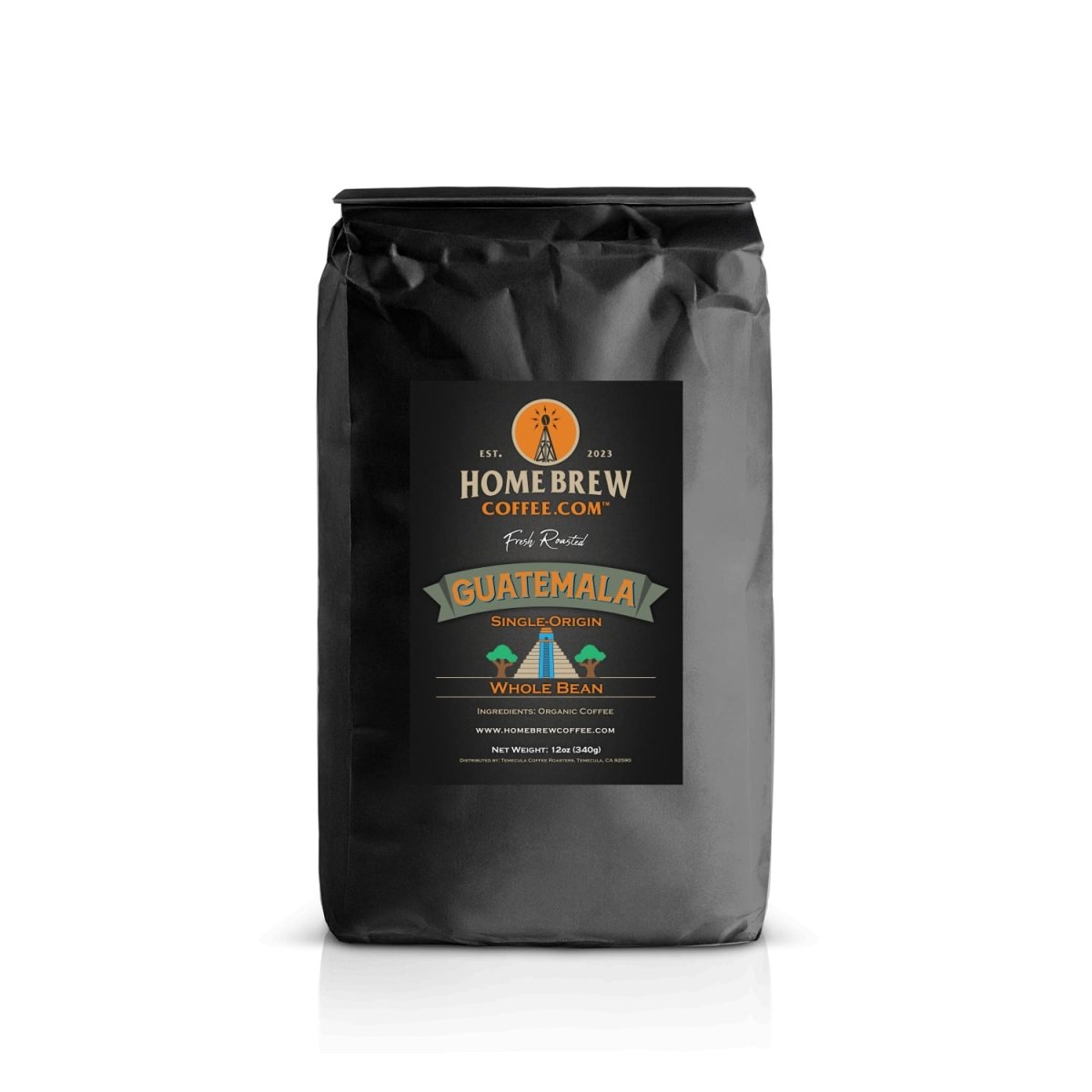 Guatemala Organic (12oz, Whole Bean) HomeBrewCoffee.com™