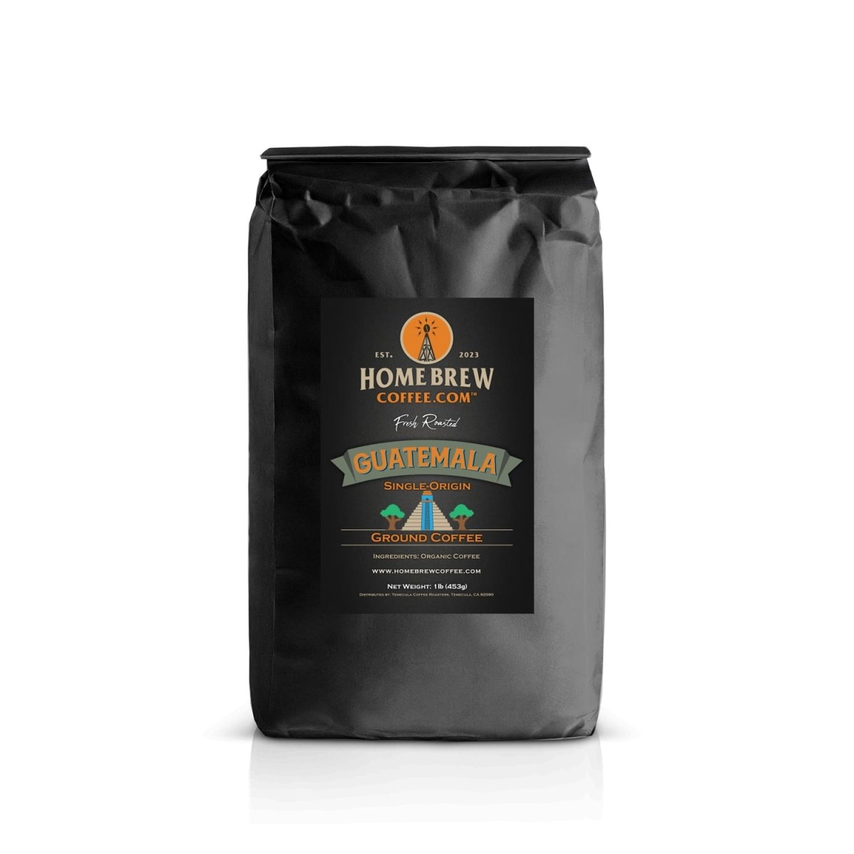 Guatemala Organic (1lb, Ground) HomeBrewCoffee.com™
