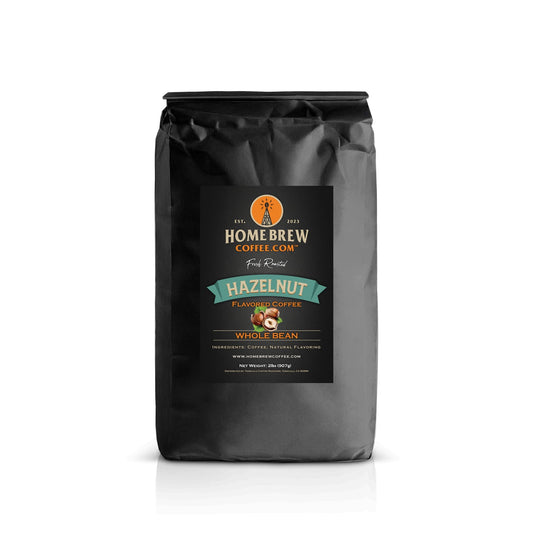 Hazelnut (2lbs, Whole Bean) HomeBrewCoffee.com™