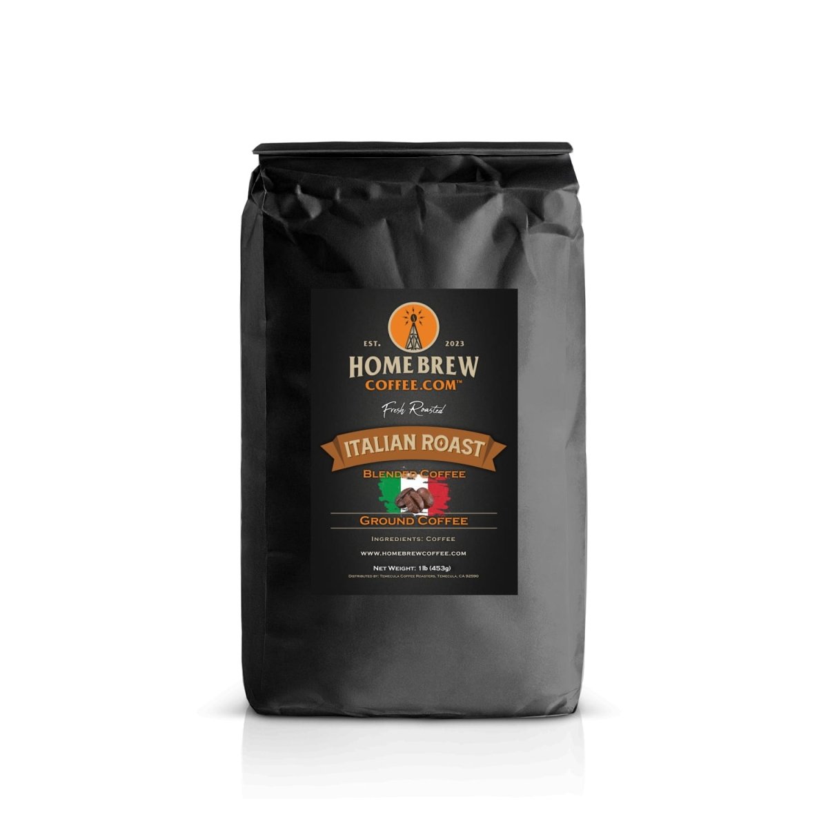 Italian Roast (1lb, Ground) HomeBrewCoffee.com™