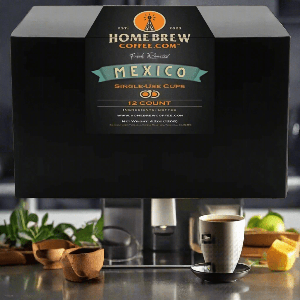 Mexico Coffee (K - pods) 12 ct. - HomeBrewCoffee.com™