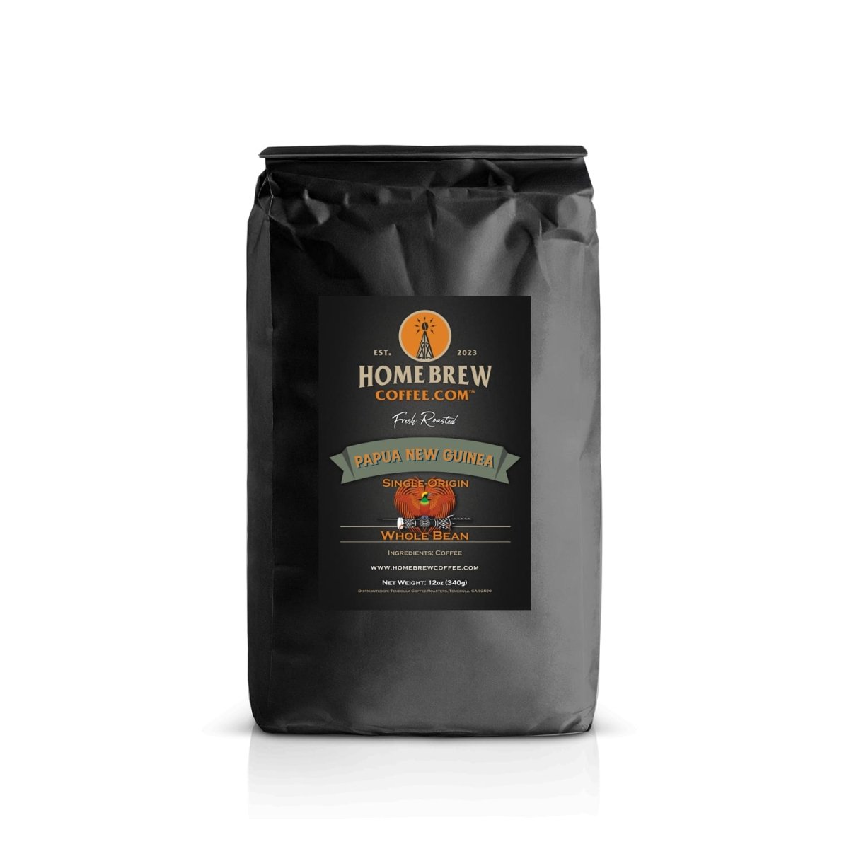 Papua New Guinea (12oz, Whole Bean) HomeBrewCoffee.com™