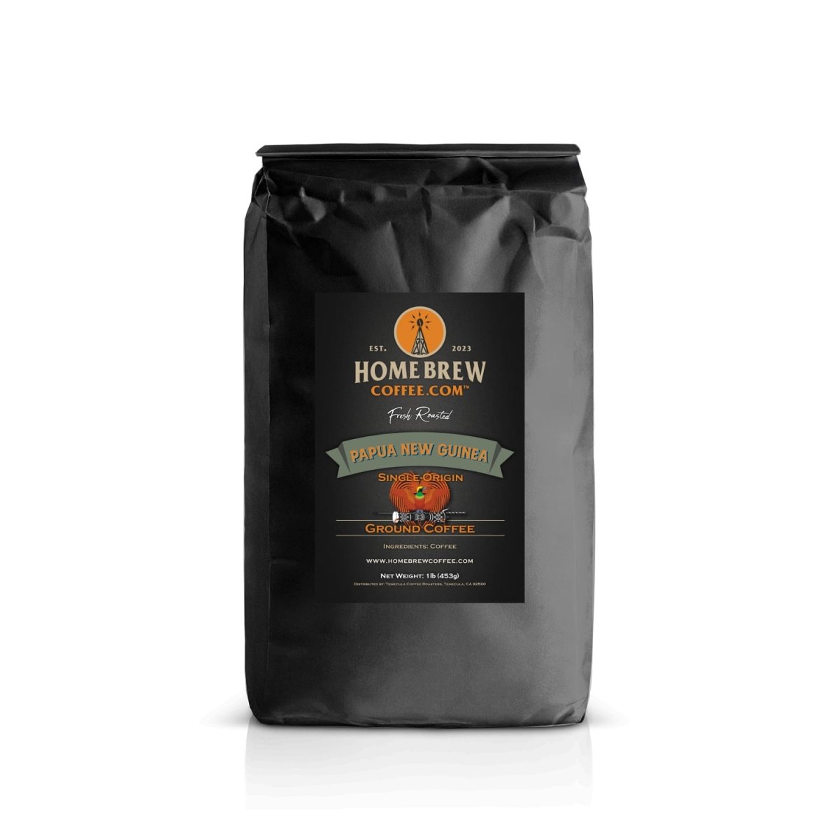Papua New Guinea (1lb, Ground) HomeBrewCoffee.com™