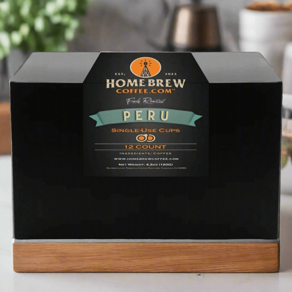 Peru Coffee (K - pods) 12 ct. - HomeBrewCoffee.com™