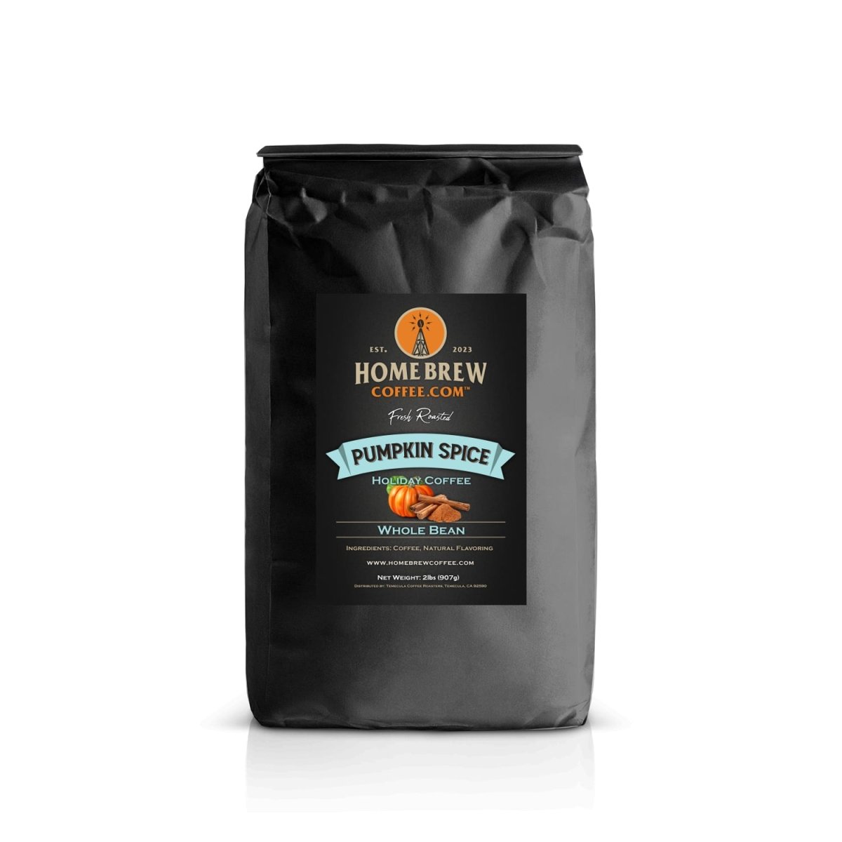 Pumpkin Spice (2lbs, Whole Bean) HomeBrewCoffee.com™