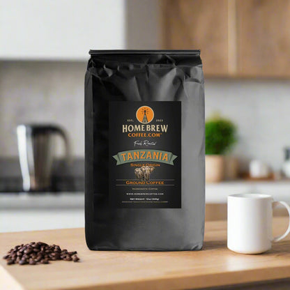 Tanzania (12oz, 1lb, 2lbs, Ground or Whole Bean) HomeBrewCoffee.com™