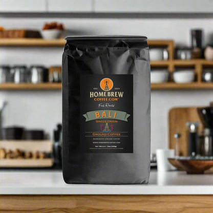 Bali Organic (12oz, 1lb, 2lbs, Ground or Whole Bean) HomeBrewCoffee.com™